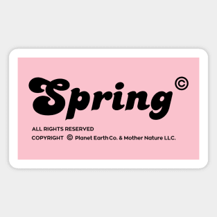 Spring Four Seasons Magnet